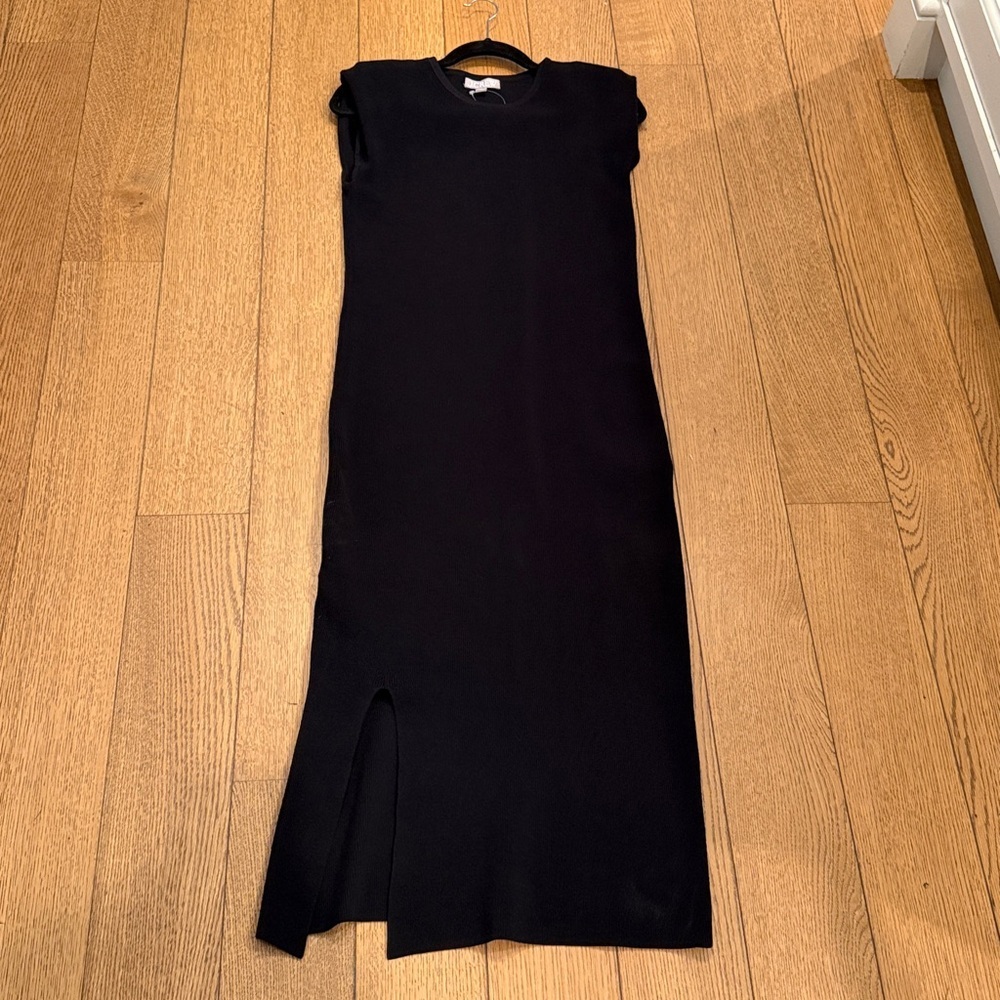 NWT J. Crew Black Sheath Dress Size Medium - Picture 3 of 7
